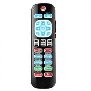 Replacement Remote for Roku TV & Box (Express, Premiere,Ultra), Backlit Keys NEW